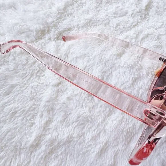 Eliza Light Pink Butterfly-shaped Sunglasses - Picture 8 of 12